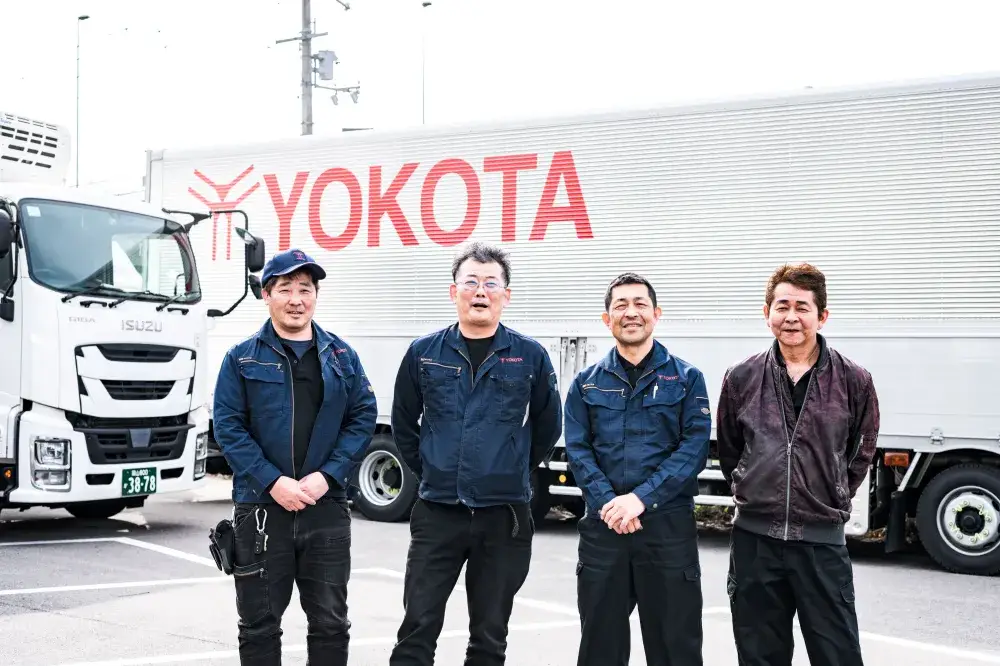 (一宮市)4t中型ドライバー/地場/店舗配送/カゴ台車