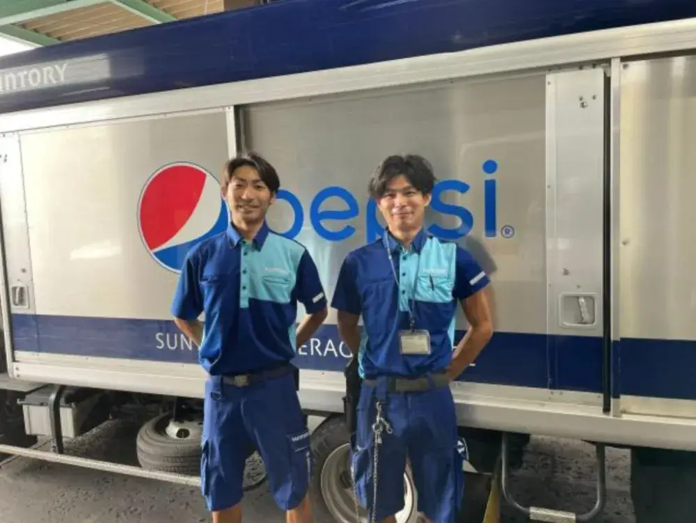 サントリー飲料のルートセールスドライバー